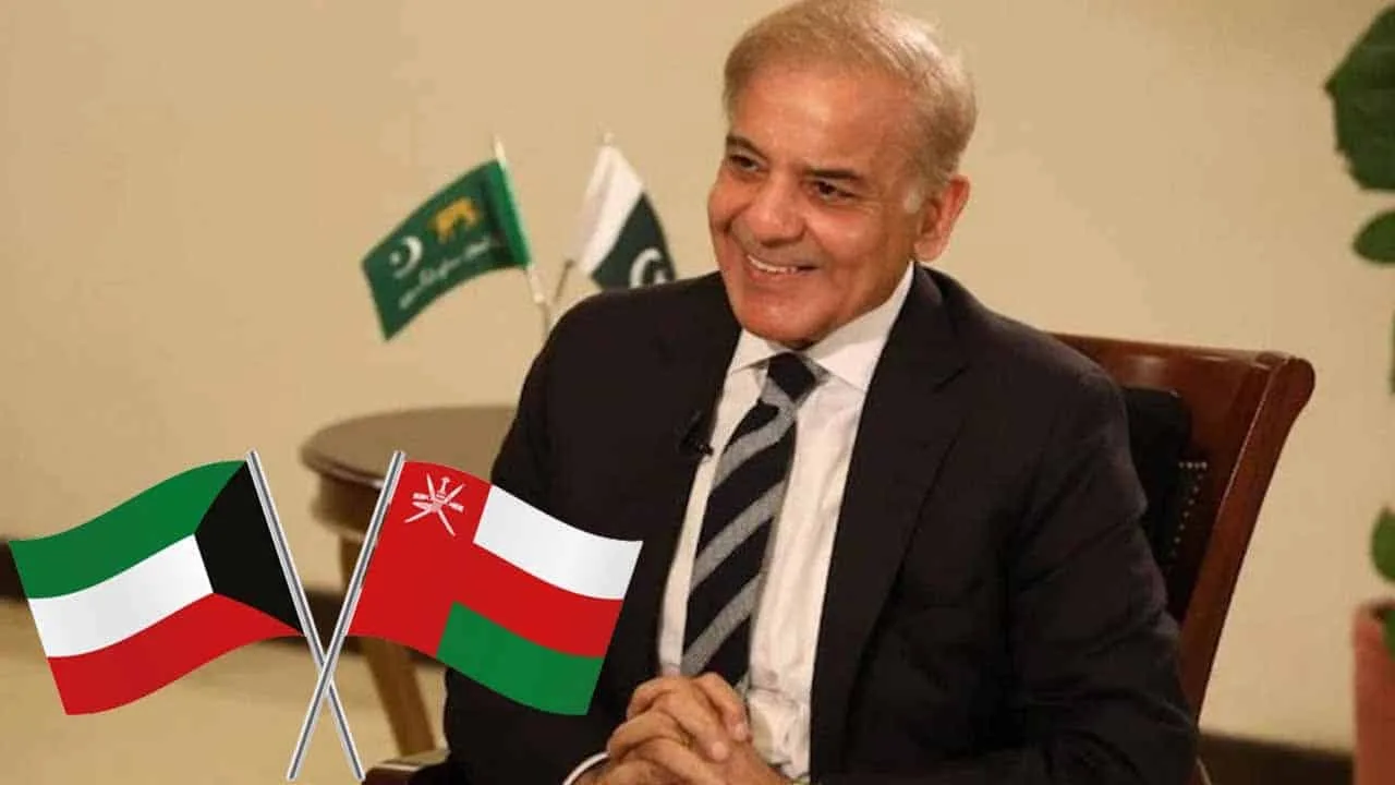PM reaffirms Pakistan’s desire to fortify fraternal ties with Kuwait, Oman
