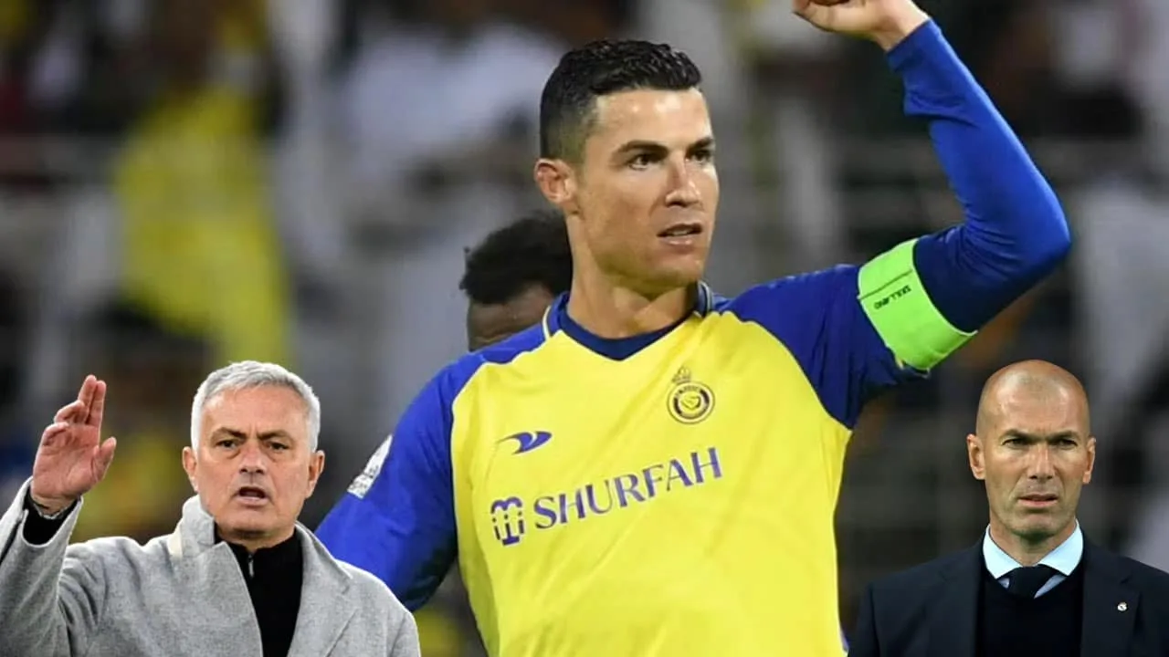 Cristiano Ronaldo's Al-Nassr Eye Zinedine Zidane or Jose Mourinho to Coach Saudi Club