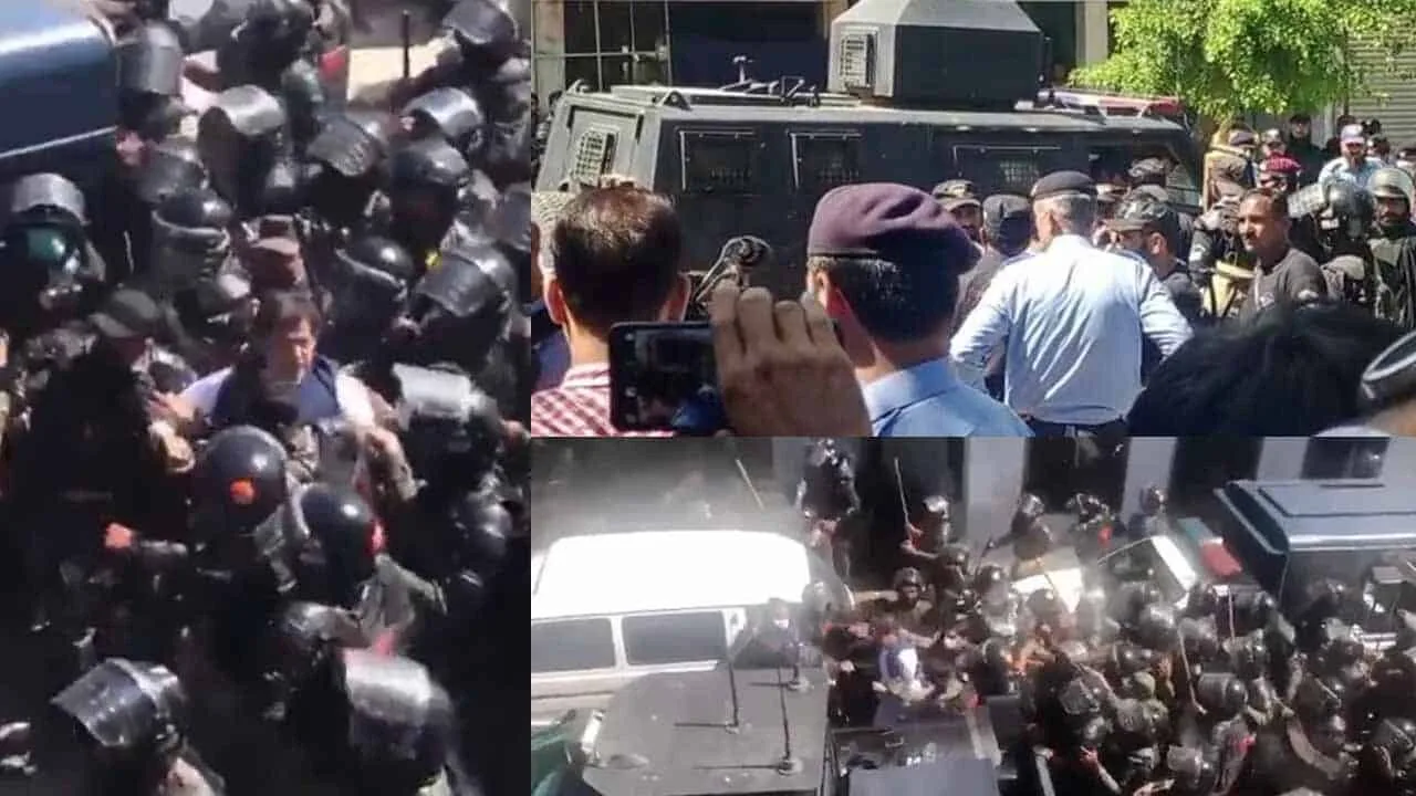 EX-PM Imran Khan taken into custody from outside IHC