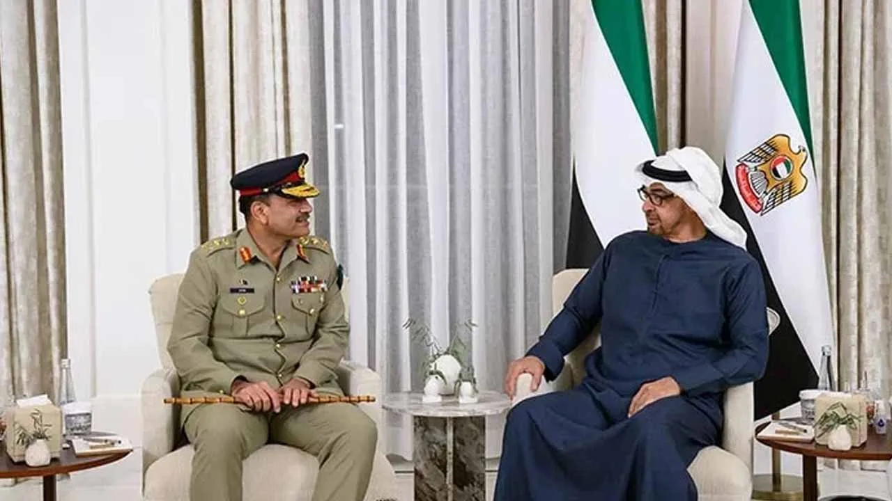 In call with COAS Munir, UAE president reiterates commitment to Pakistan's 'stability'