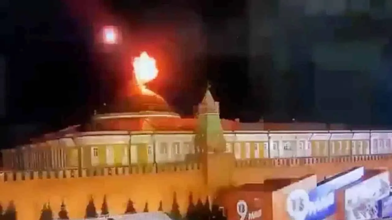 Russia says Ukraine tried to kill Putin with night-time drone attack on Kremlin