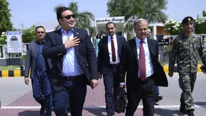 FM Bilawal Bhutto departs for first-ever India visit