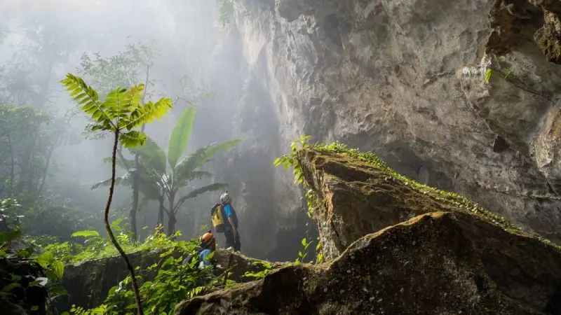 World’s Largest Cave in Vietnam, it has its Own Clouds, Forest and River