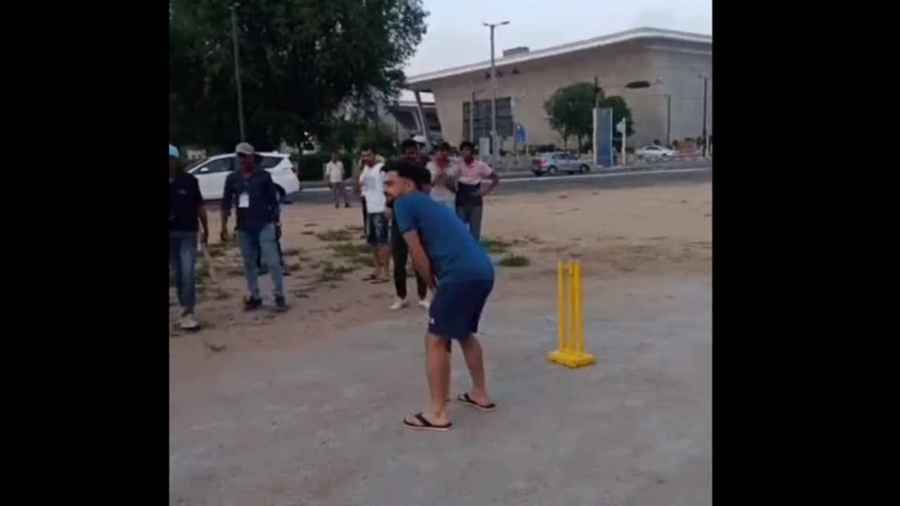 Rashid Khan surprises fans, plays cricket with them on streets