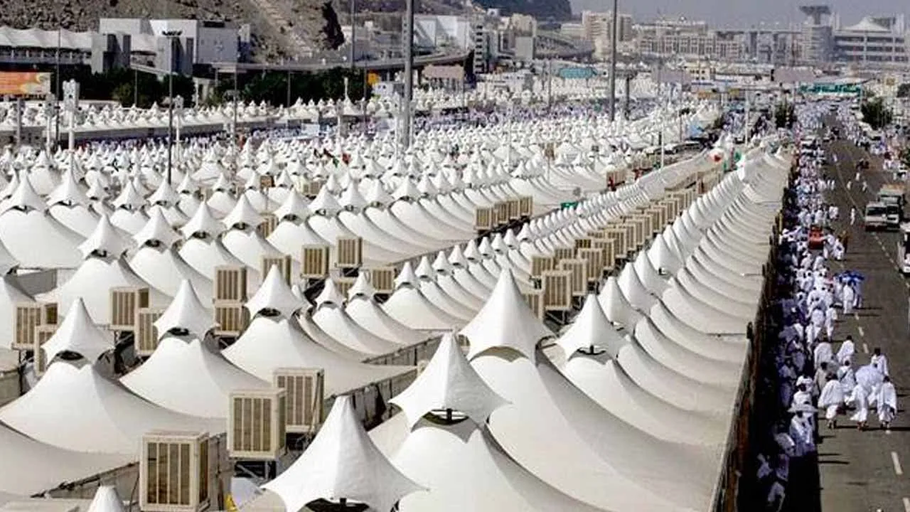 Mina tents are being prepared to receive Hajj pilgrims