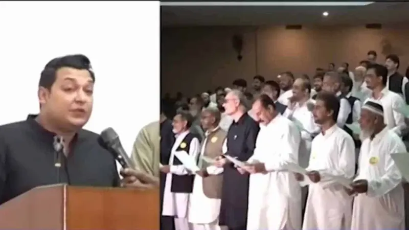 LB representatives clueless as 'cool commissioner' administers oath in English