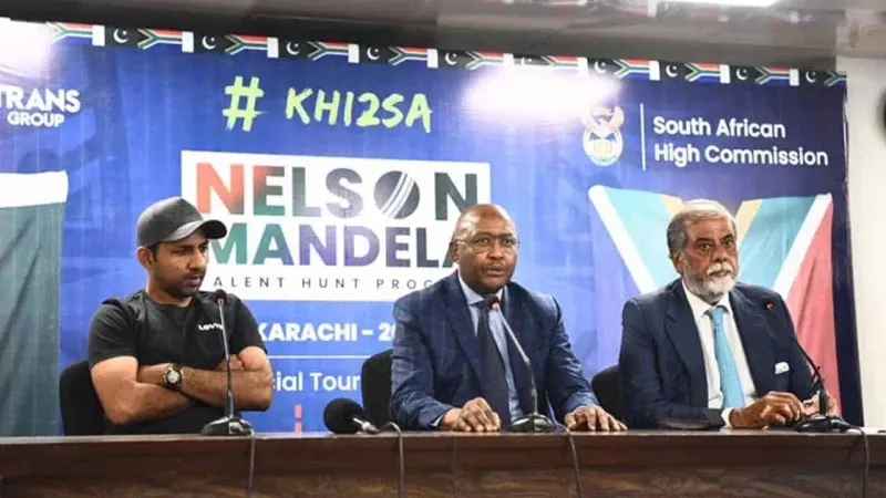 Sarfaraz Ahmed appointed ambassador of Nelson Mandela talent hunt programme