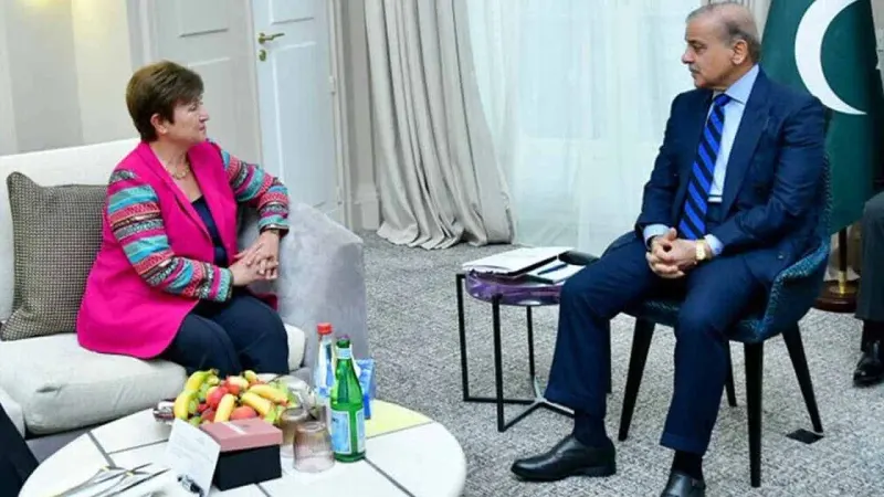 PM Shehbaz meets IMF MD Georgieva amid hope of programme revival