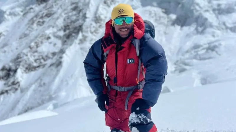 Sajid Sadpara summits world’s ninth highest peak without oxygen