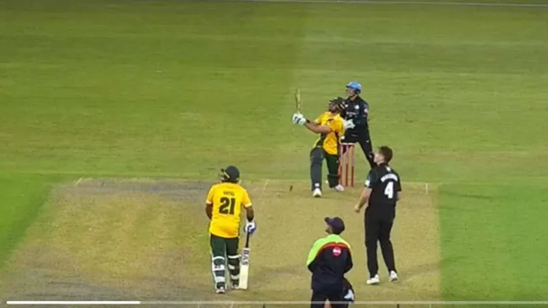 T20 Blast: Shaheen Afridi hits four sixes, scores 29 off 11 balls