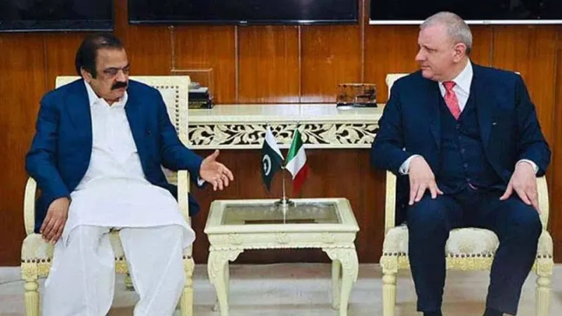 Pakistan, Italy agree for strategies to prevent cross-border crimes
