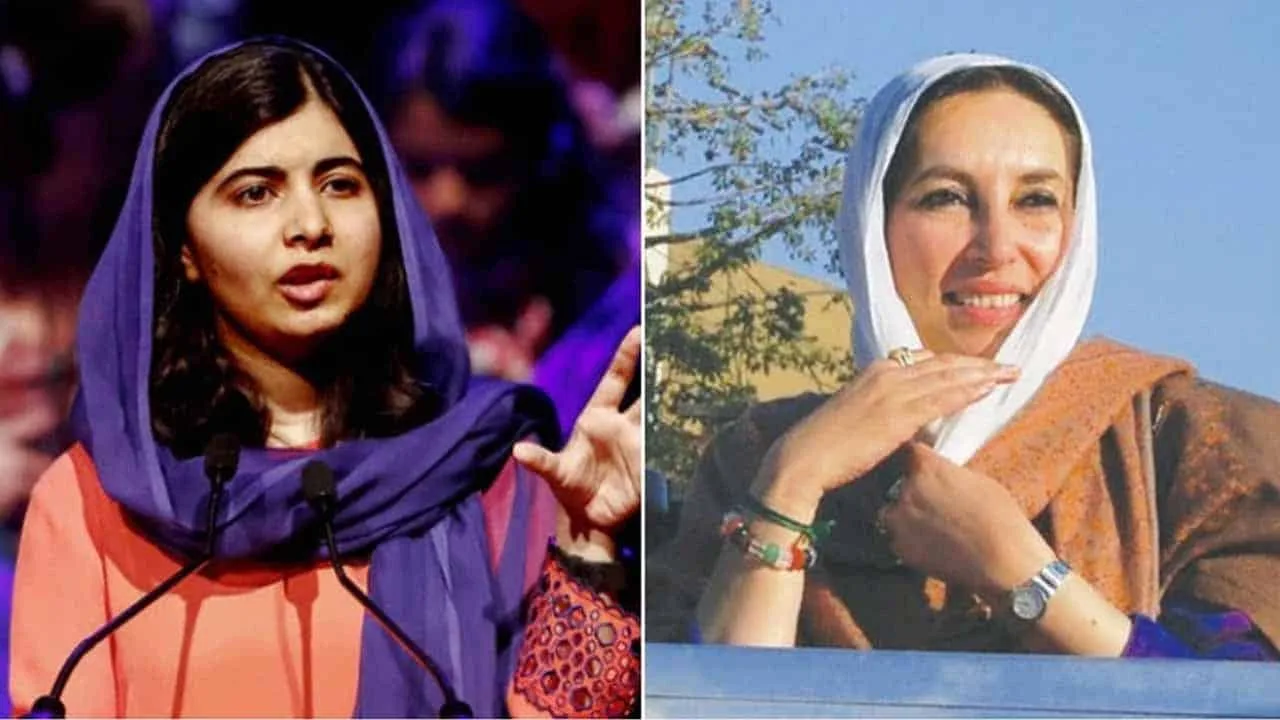 Benazir Bhutto, Malala Yousafzai rank among 'most influential women'