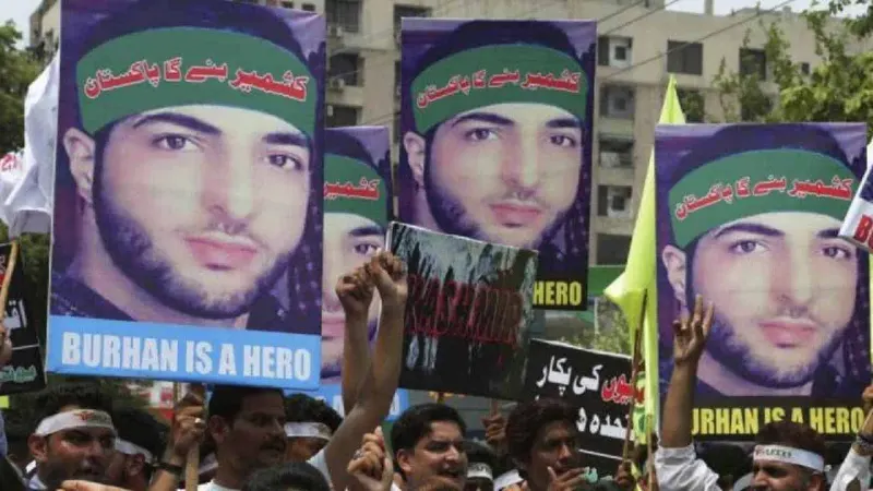 Complete shutdown in IIOJK on Burhan Wani's martyrdom anniversary