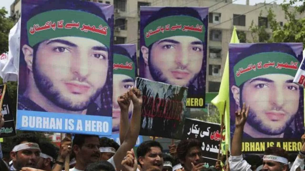 Complete shutdown in IIOJK on Burhan Wani's martyrdom anniversary