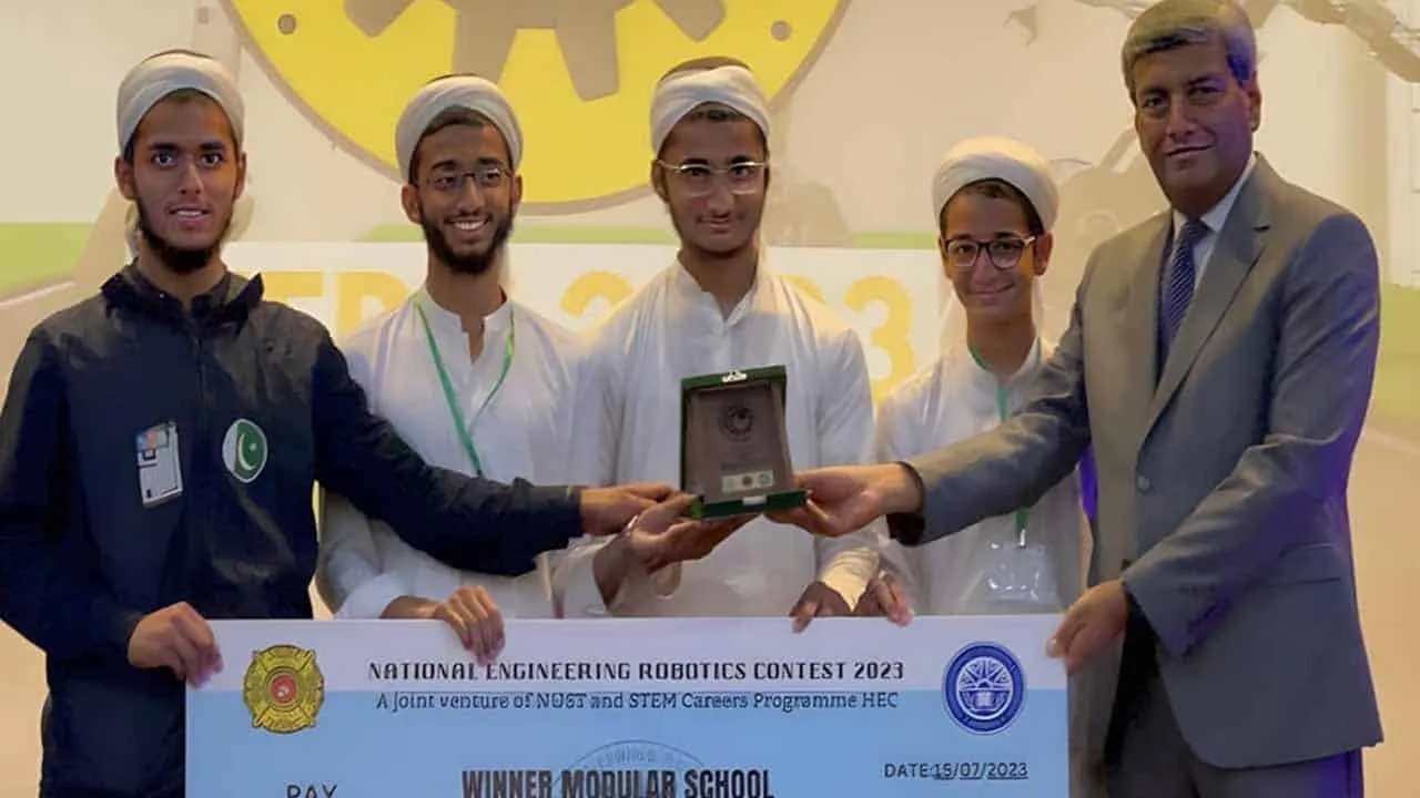 Madrassa Students Shine at NUST's Robotics Competition