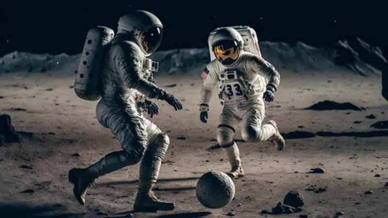 Moon May Host First Football Match Soon