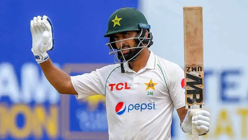 Shafique hits maiden double ton in 2nd Test against Sri Lanka