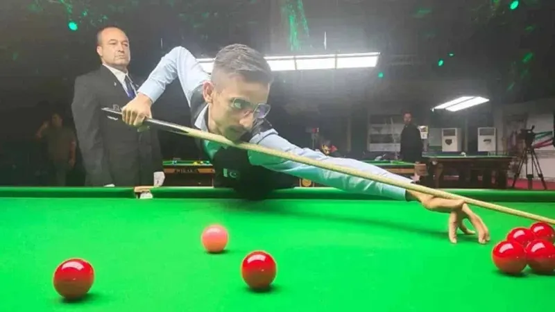 World U21 Snooker Championship: Pakistan’s Ahsan Ramzan grabs victory over Indian opponent
