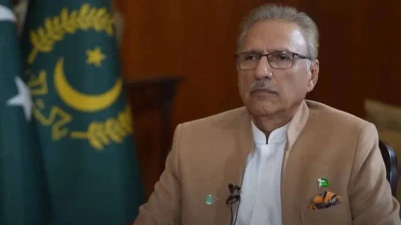 President Arif Alvi returns 13 bills unsigned
