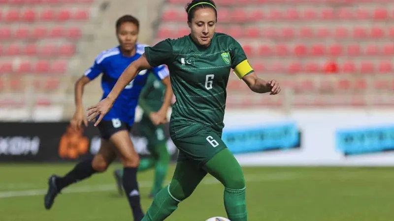 Saudi football club signs Pakistan captain Maria Khan