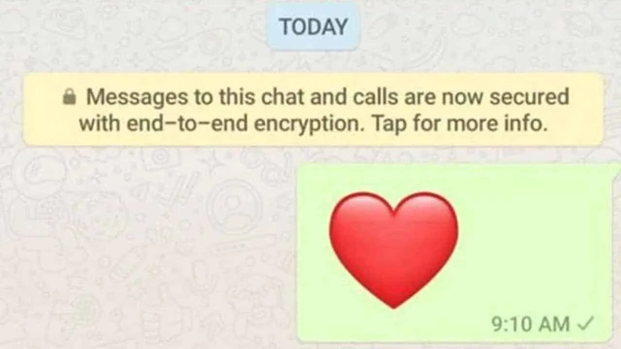 Sending heart emoji to females on WhatsApp can now land you in jail