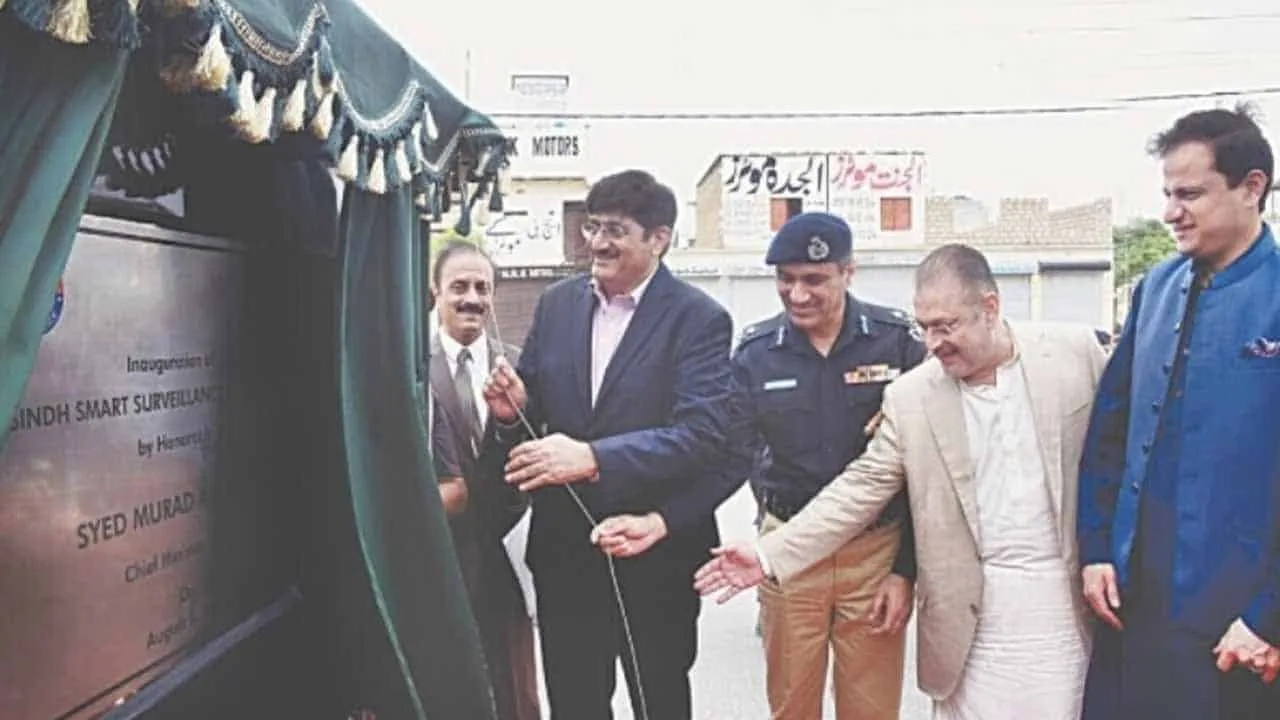 Rs1.5 billion Sindh Smart Surveillance System launched