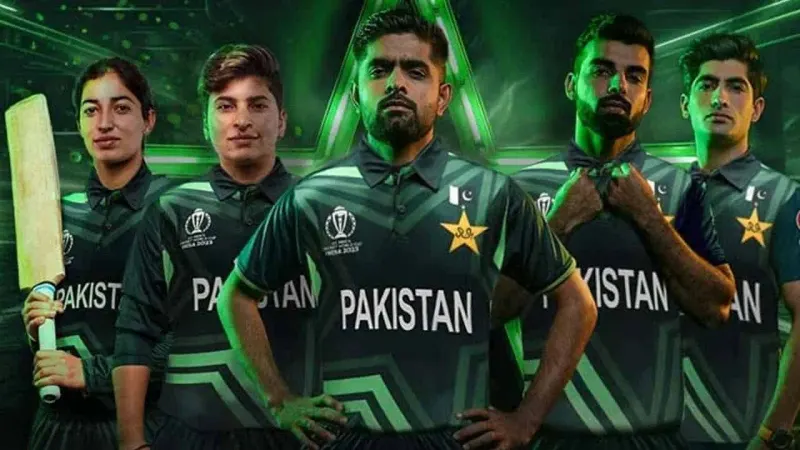 Pakistan’s new Cricket World Cup 2023 kit revealed