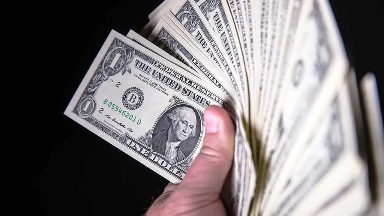 Rupee below 290 against US dollar