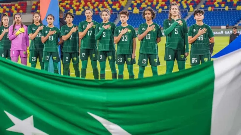 Pakistan women's football team beat Laos in six-nation tournament