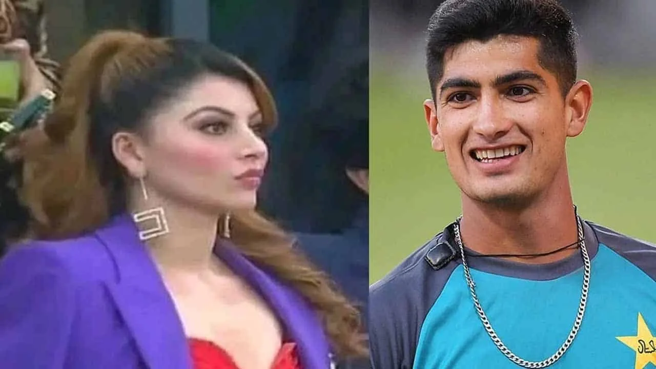 Fans spot Naseem Shah as Urvashi gears up for India vs Pakistan clash