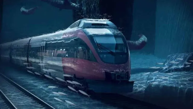 Dubai's Ambitious Plan: A 1200-mile Underwater Train to India at 1000 km/hr