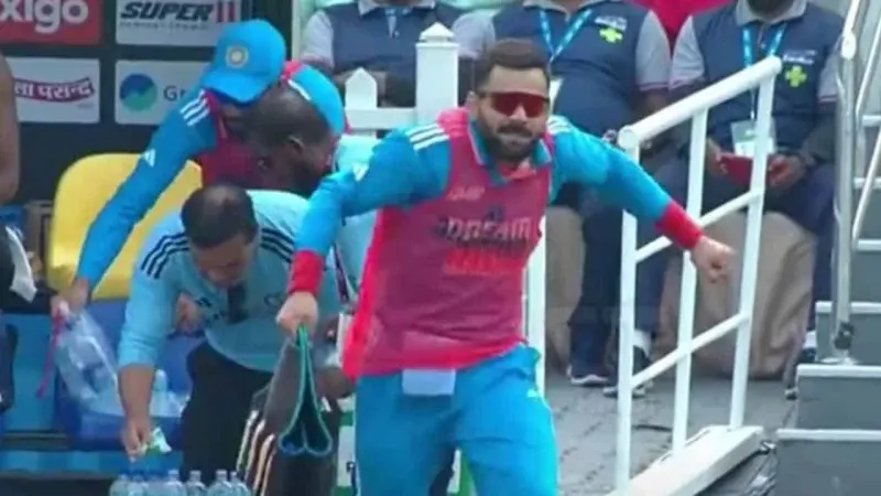 Asia Cup: Internet breaks into laughter as Virat Kohli becomes meme worthy waterboy