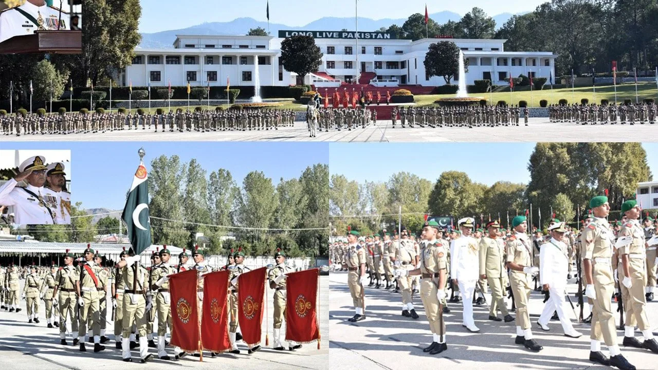 Passing out parade of cadets held at PMA, Kakul