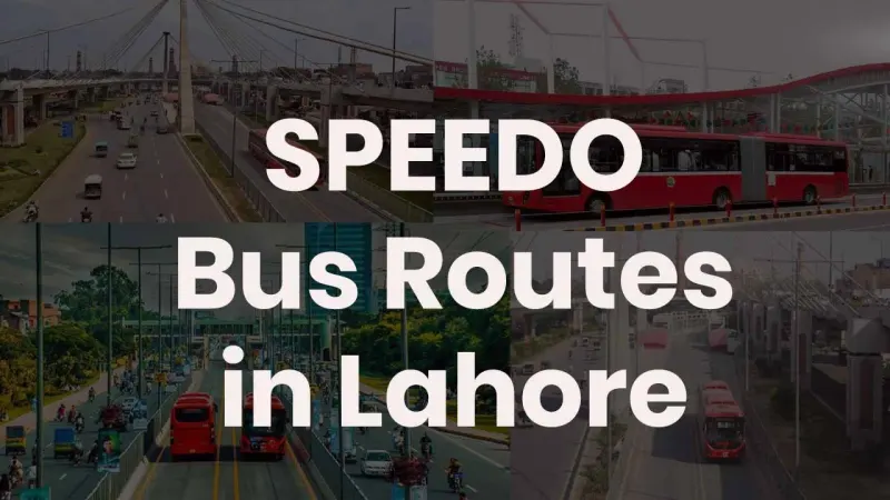 Speedo Bus Routes in Lahore