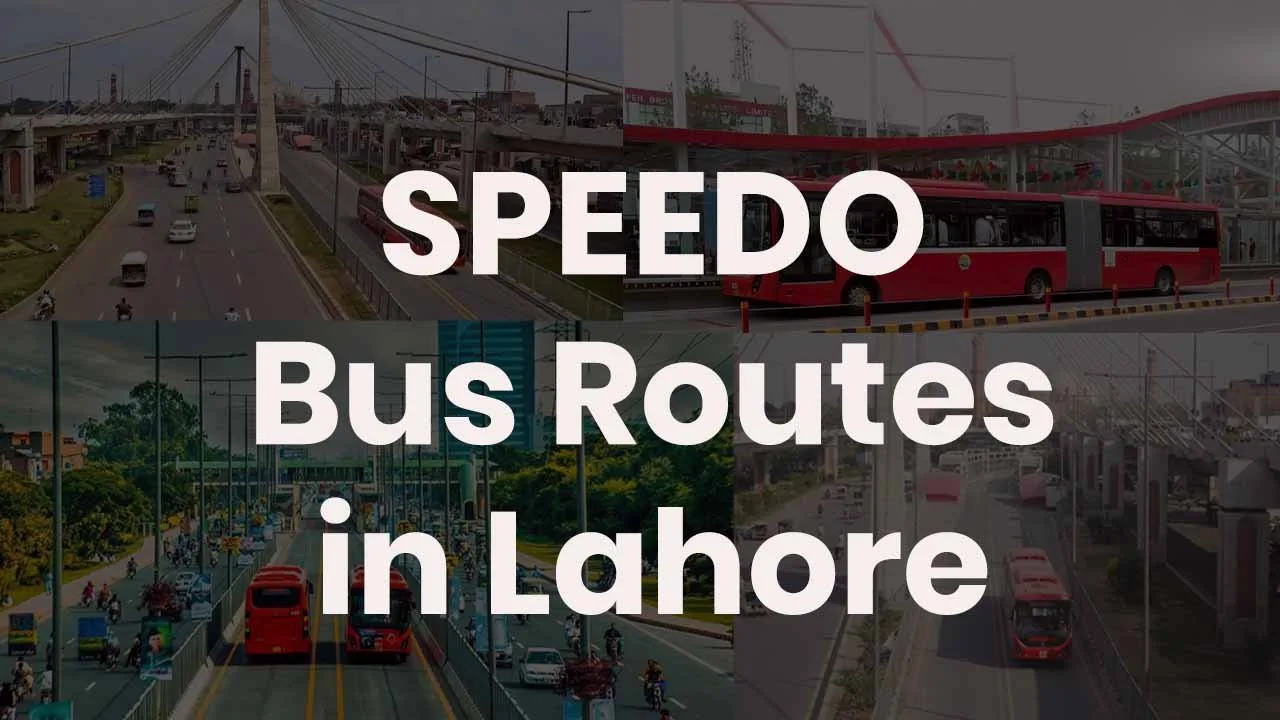 Speedo Bus Routes in Lahore