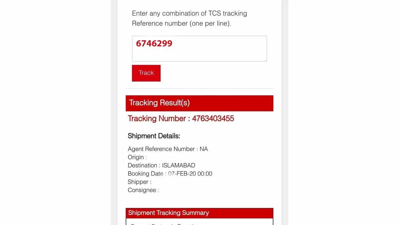TCS Tracking – 9 Ways to Track Your Parcel