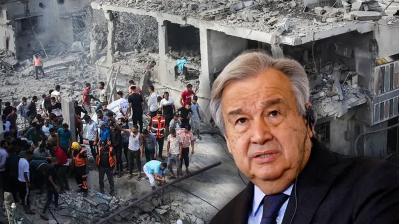 UN Chief Expresses Concern Over Law Violation ‘violations’ of law; Palestinian doctor says Israel using ‘deadly weapons’ in Gaza