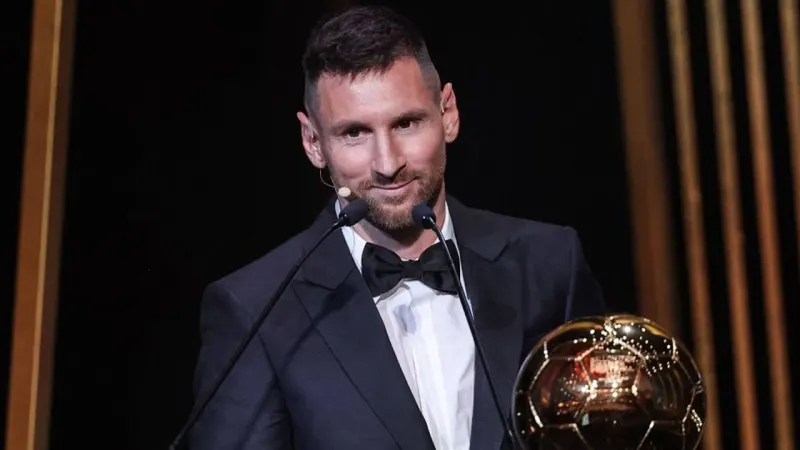 Lionel Messi wins record eighth Ballon d'Or for best player in the world