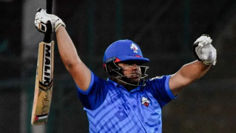 PCB Clears Azam Khan's Fine for Displaying Palestine Flag on Bat