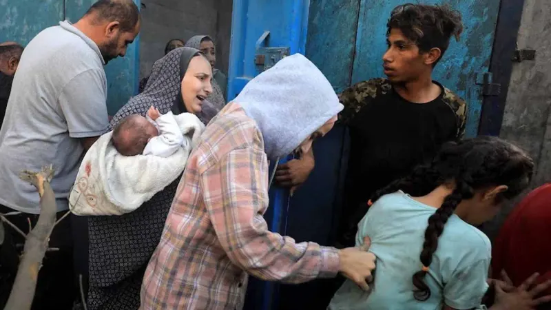 WHO Expresses Growing Concerns About Disease Outbreak in Gaza