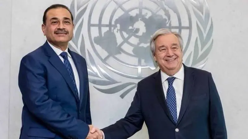 COAS Asim Munir discusses Kashmir, Gaza issues in meeting with UN chief