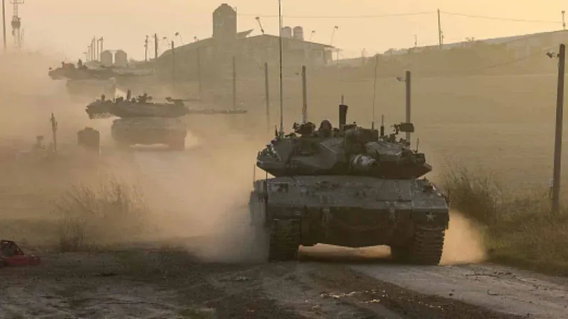 Is­raeli tanks push into Khan You­nis as Gaza con­di­tions wors­en