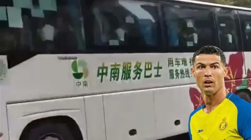Cristiano Ronaldo's Al Nassr Takes Regular Bus in China Following Tour Postponement