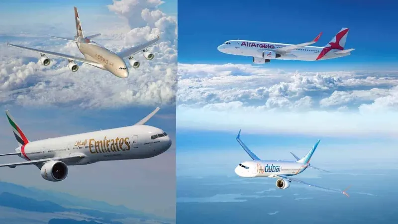 Top Airlines of UAE