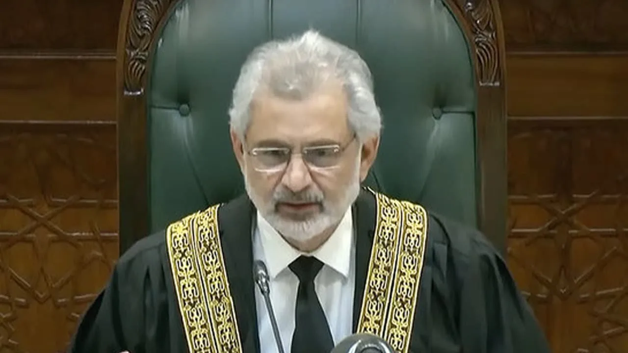 Lifetime disqualification: CJP Isa laments ‘encroachments’ made into Constitution over the years