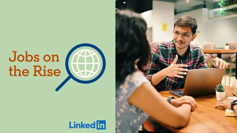 List of top 10 fastest growing jobs on LinkedIn
