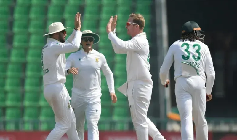 Pak and SA test match jpg