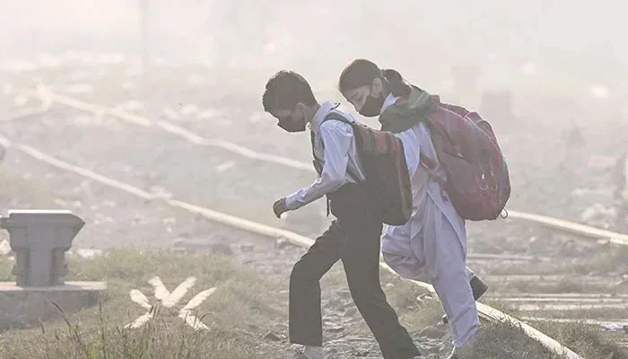 Timing change for school due to smog