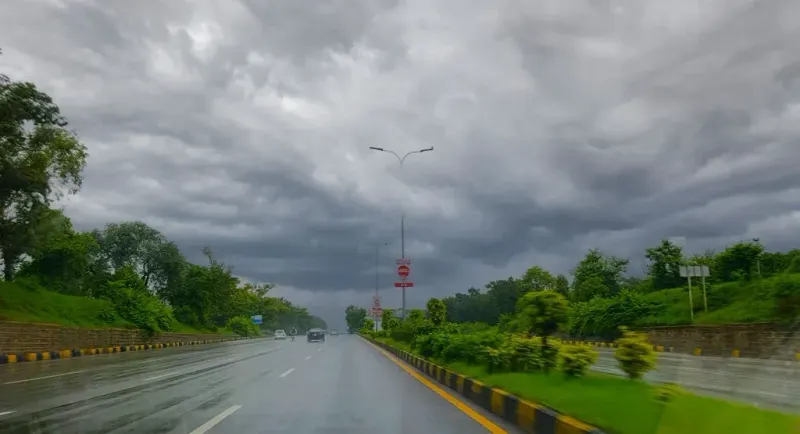 Monsoon Magic islamabad gets cold due to rain
