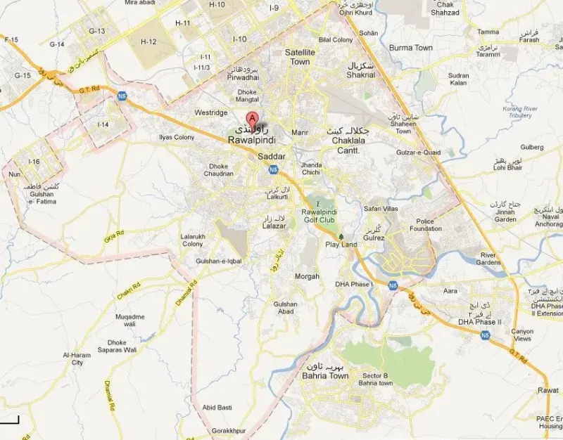 Rawalpindi postal codes 2025